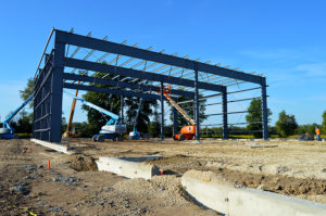 The construction is going great ans we should be in our new facility by the end of the year.