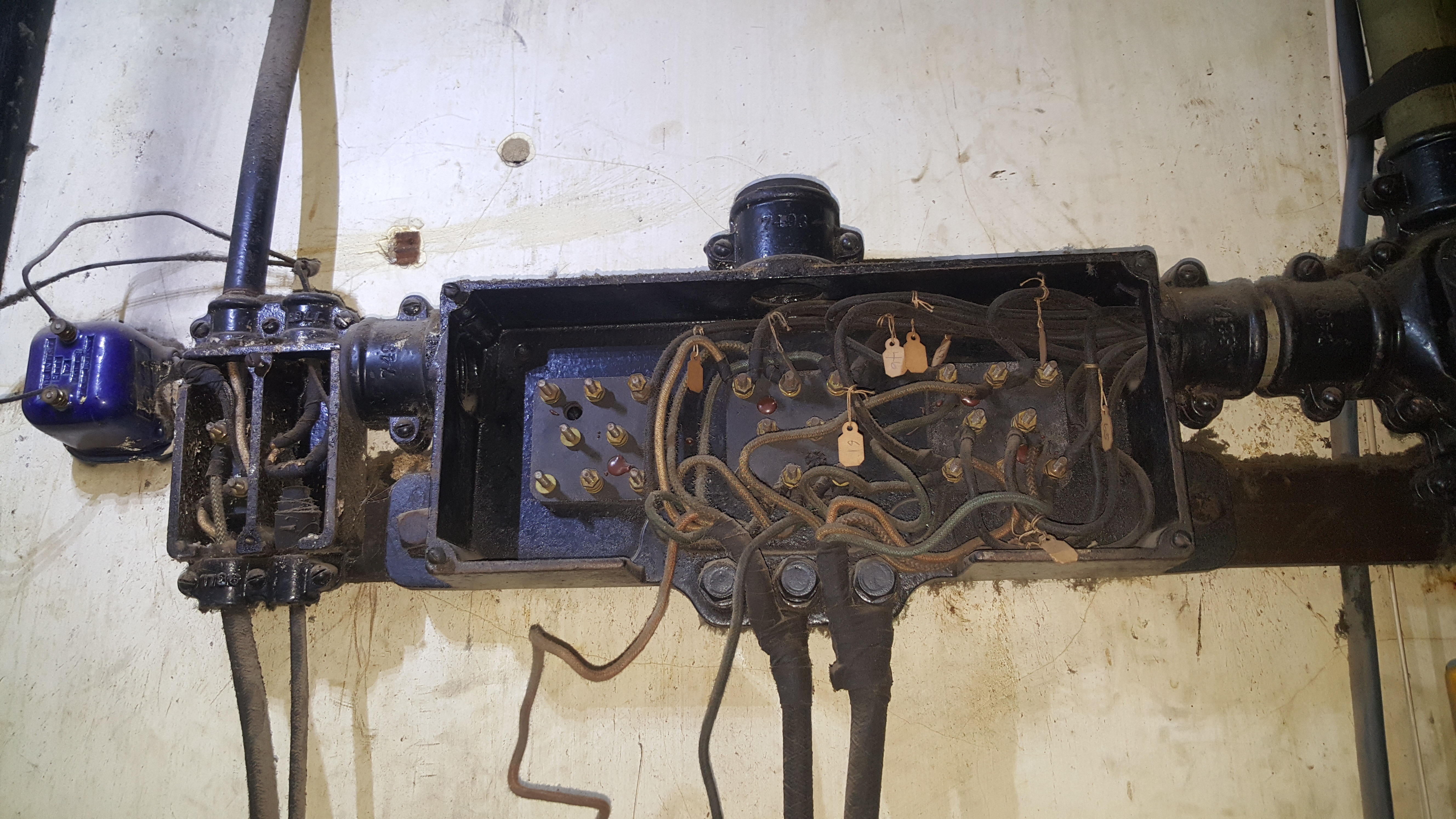 old elevator electrical
