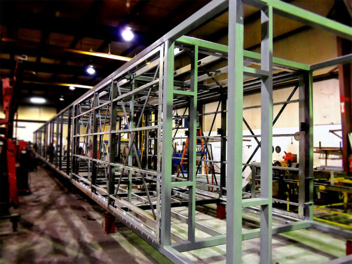 Tall Modular Elevator Steel Structure